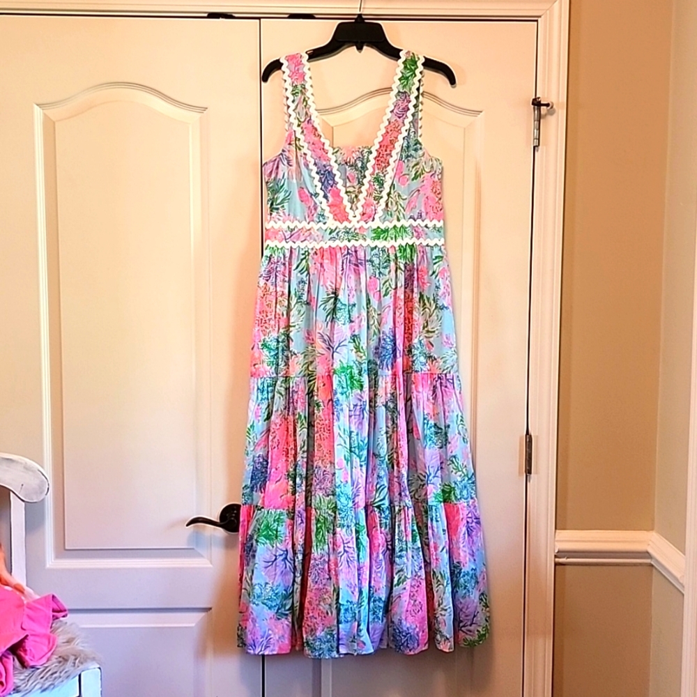 Lilly Pulitzer Pollie Dress sz 10